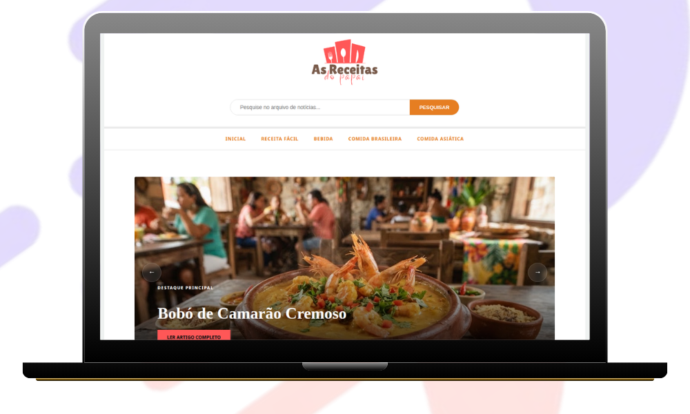 Blog As Receitas do Papai